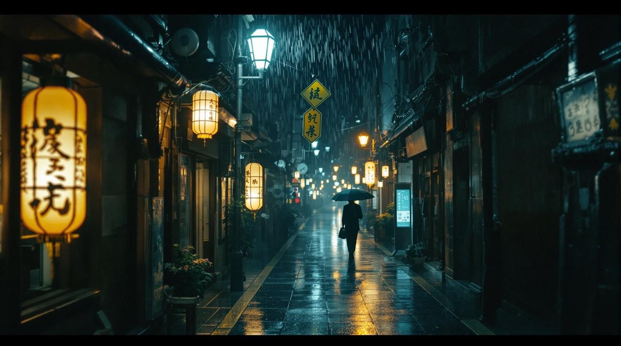 东京雨声 剧照